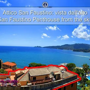Attico San Faustino: Beachfront With Panoramic Sea Views Holiday home Rapallo